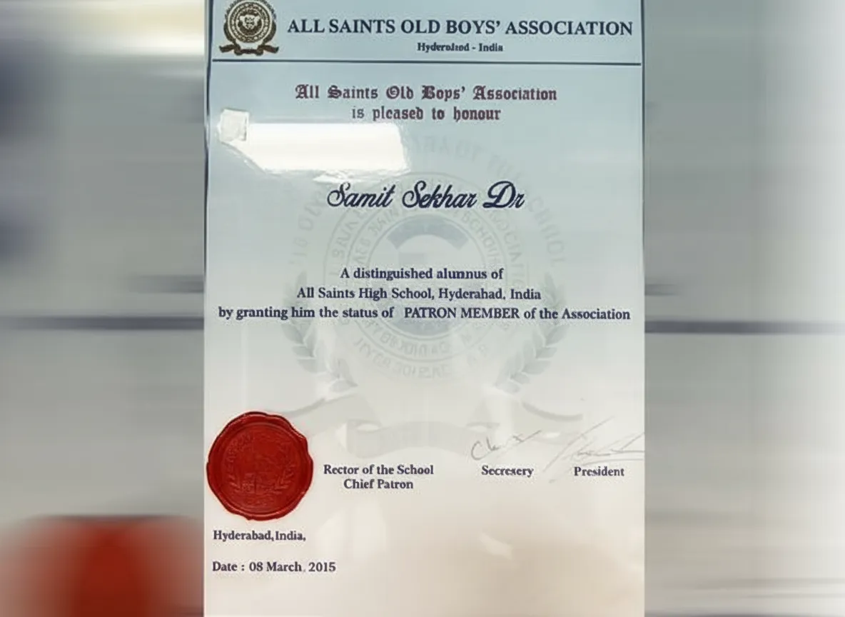 Certificate 3