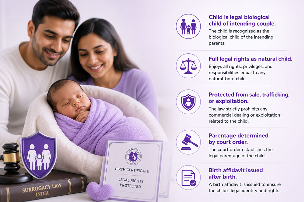 Surrogacy Child Legal Rights and Parentage Kiran Infertility Center