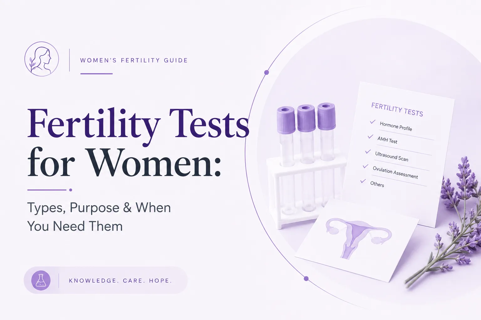 Fertility Tests for Women: Types, Purpose, Cost & When You Need Them