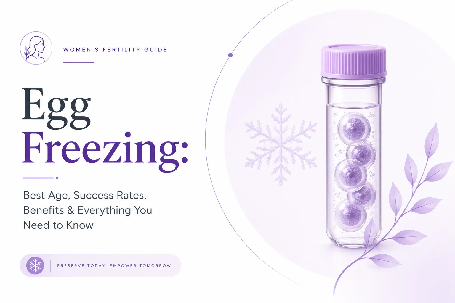 Egg Freezing: Best Age, Success Rates, Cost & Fertility Preservation Guide
