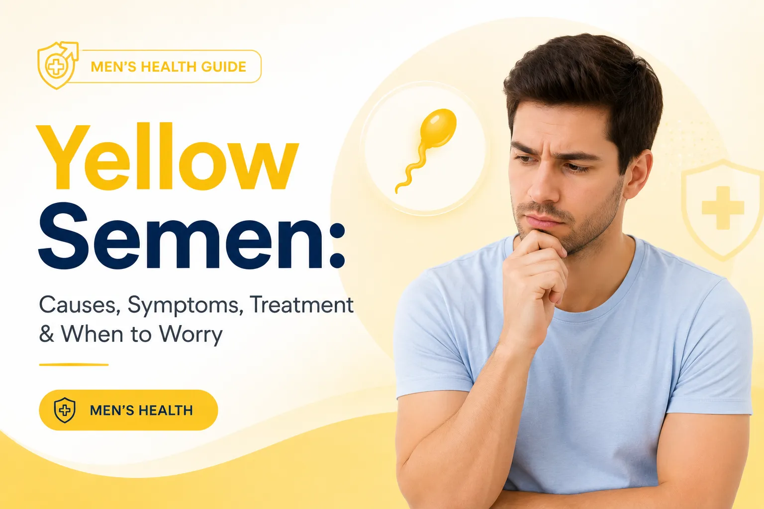 Yellow Semen: Causes, Symptoms, Treatment & When to Worry